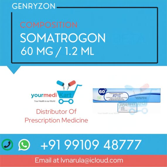 Genryzon Somatrogon 60 mg/1.2 mL